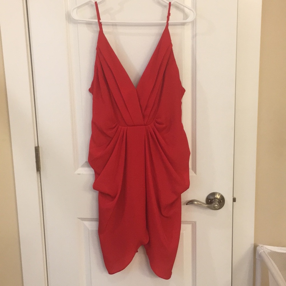 Red dress
